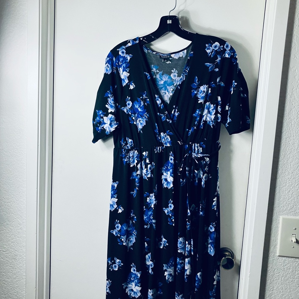 Perfect faux wrap dress